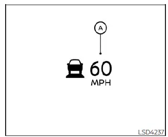 Nissan Pathfinder - Régulateur de vitesse adaptatif (ICC) (pour les véhicules dotés de ProPILOT Assist)