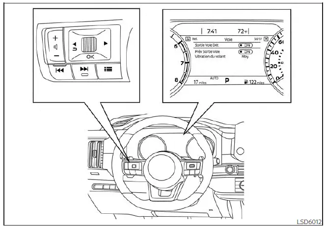 Nissan Pathfinder - Pour les véhicules dotés d'un affichage de 18 cm (7 po)