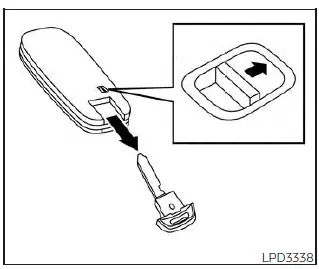 Nissan Pathfinder - Clé intelligente NISSAN Intelligent Key