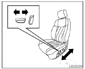 Nissan Pathfinder - Commande électrique de siège avant