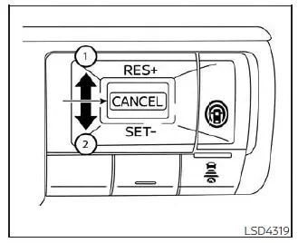 Nissan Pathfinder - Fonctionnement de ProPILOT Assist