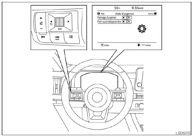 Nissan Pathfinder - Pour les véhicules dotés d'un affichage de 31,2 cm (12,3 po)