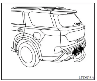 Nissan Pathfinder - Hayon à détection de mouvement