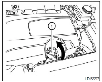 Nissan Pathfinder - Changement de l'huile à moteur et du filtre à huile