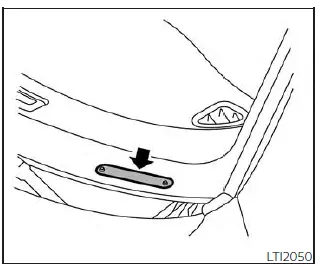Nissan Pathfinder - Identification du véhicule