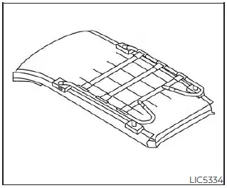 Nissan Pathfinder - Porte-bagages (type B)