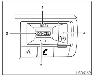 Nissan Pathfinder - Précautions relatives à l'utilisation du régulateur de vitesse