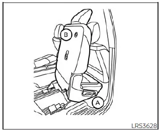 Nissan Pathfinder - Réglages de la banquette de deuxième rangée