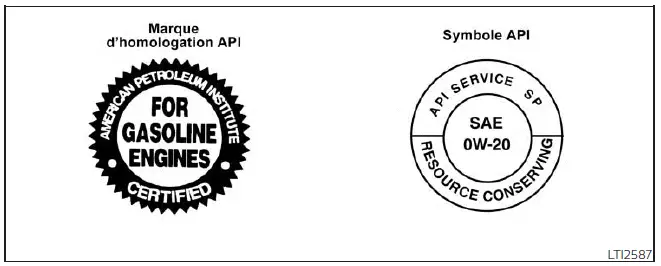 Nissan Pathfinder - Recommandations relatives à l'huile à moteur et au filtre à huile