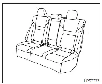 Nissan Pathfinder - Système LATCH 
