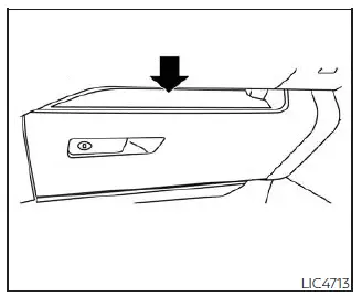 Nissan Pathfinder - Bacs de rangement