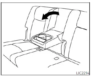 Nissan Pathfinder - Bacs de rangement